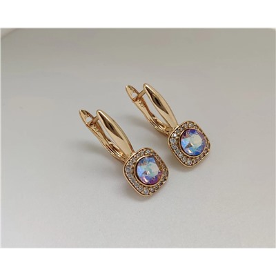 Серьги с кристаллами Swarovski