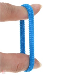 Резинки для волос 24шт, d3см, полиэстер, 6 цветов