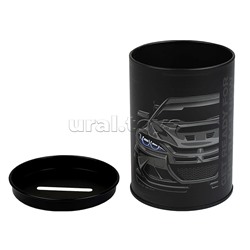 Копилка-подставка для канцелярских принадлежностей "Тачка" цвет черный