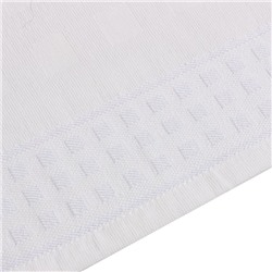 Полотенце махровое LoveLife «Square» 70×130 см, цвет белый, 100% хл, 380 г/м²