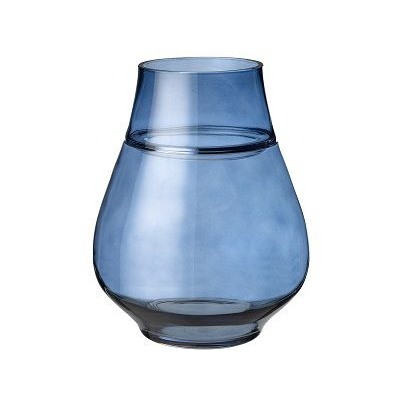 Ваза NOVA BLUE 16Х20см стекло BRONCO