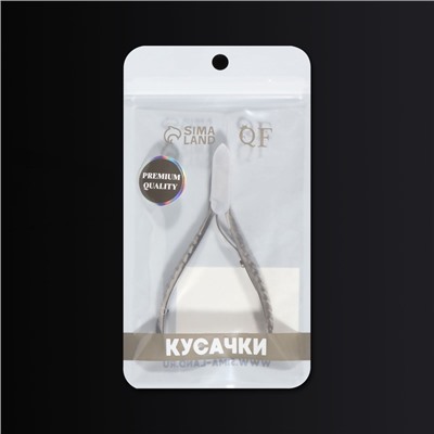 Кусачки маникюрные для кутикулы «Premium», 10.4 см, длина лезвия-9 мм