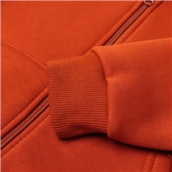 Толстовка детская, рост 134 см, коричневая