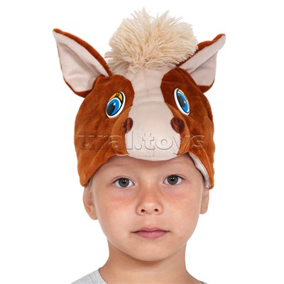 Головной убор швейный "Шапка детская "Коник" р. 52-54