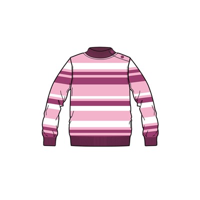 Свитер детский трикотажный для девочек