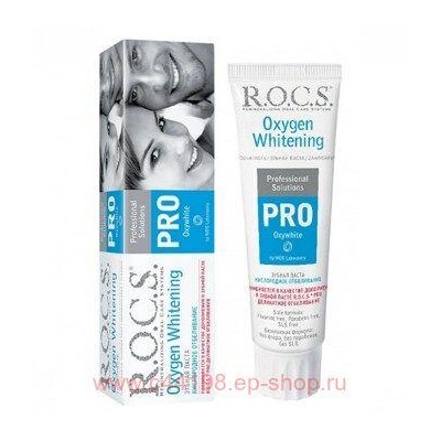 ROCS ЗУБНАЯ ПАСТА PRO OXYWHITE КИСЛОРОДНОЕ ОТБЕЛИВАНИЕ 60,0