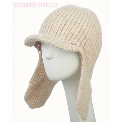 11923 1A F KHW Корби Ушанка женская флис (56-58)