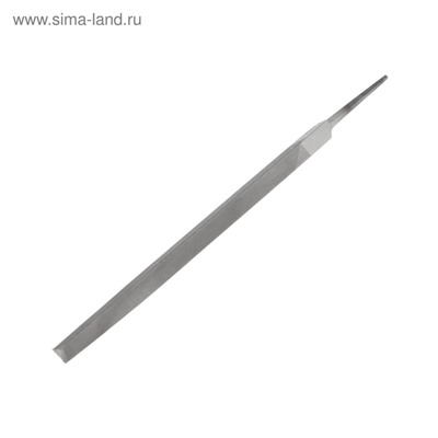 Напильник ТУНДРА, для заточки цепей пил, трехгранный, сталь У10, №3, 200 мм