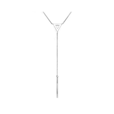 Колье из серебра без вставки, Ю-55039р