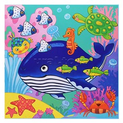 IQ Пазл макси 25 "Кит в синем море" 2+