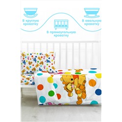 КПБ детск. поплин Disney Baby (40х60) рис. 16476-1/16477-1 Винни Пух и друзья