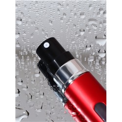 Атомайзер для парфюма, с распылителем, 10 мл, красный