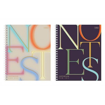 Тетрадь  96л клетка на спирали "Notes" 3D фольга 96Т5лофВ1гр 090317 Хатбер