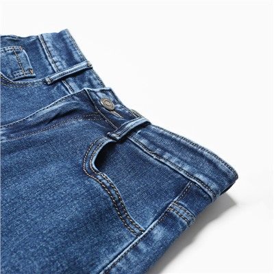 Джинсы женские мом, размер 28 (44), синие