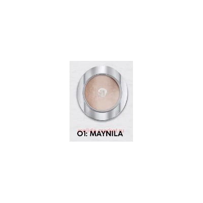 Monic Beauty Тени запеченные Satin Touch Wet@Dry тон 01 Maynila