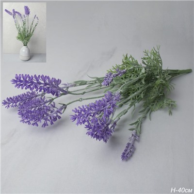 Цветок искусственный Лаванда 40 см / ZJ3183 /уп 2/150/600/