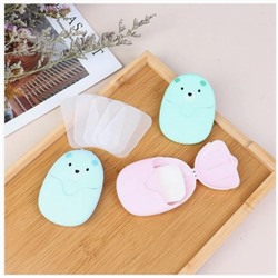 Мыло одноразовое. Гигиенический набор в дорогу. 50 листов в пачке