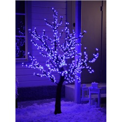 УЦЕНКА Дерево светодиодное улич. 1.8 м. "Сакура" 768LED, 46W, 220V, СИНИЙ