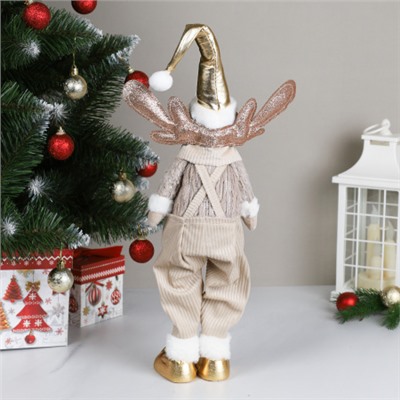 Новогоднее украшение Олень 58 см / AW-04 /уп 48/