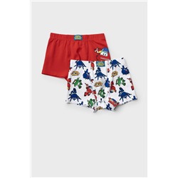 Трусы трикотажные для мальчиков - боксеры, 2 шт в комплекте PLAYTODAY, 1241549