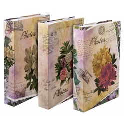 Фотоальбом 10х15 на 300 фотографий С-46300L Цветочная коллекция-6 (32317) PLATINUM