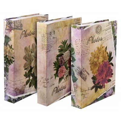 Фотоальбом 10х15 на 300 фотографий С-46300L Цветочная коллекция-6 (32317) PLATINUM