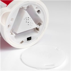 Фигура светодиодная «Новогодняя карамель», 19.8×11.1×11.8 см, музыка, батарейки ААх3 (не в комплекте), USB, свечение тёплое белое