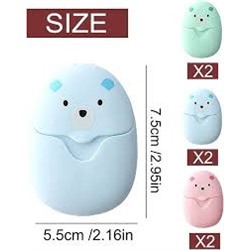 Мыло для рук листовое антибактериальное, 50 штук