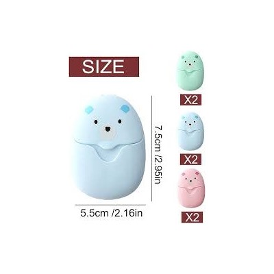 Мыло для рук листовое антибактериальное, 50 штук