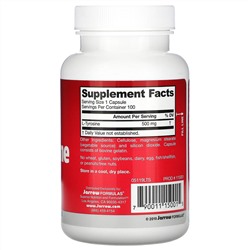 Jarrow Formulas, L-тирозин, 500 мг, 100 капсул