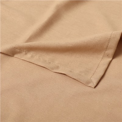 Скатерть «Этель» ECO, бежевая, 110×136 см, 70% хлопок, 30% лён, 190 г/м²