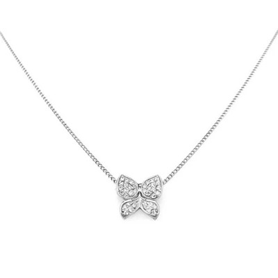 Колье из серебра куб.циркон., Ю-50001