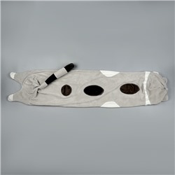 Мягкая игрушка без наполнителя «Котик», 130 см, цвет серый