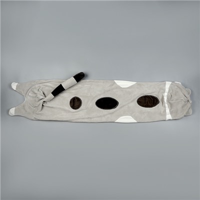 Мягкая игрушка без наполнителя «Котик», 130 см, цвет серый