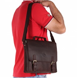 Портфель 35502Z d.brown Zinimsk