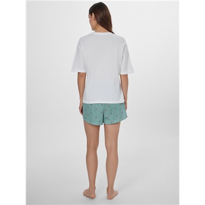 КОМПЛЕКТ ЖЕНСКИЙ (ДЖЕМПЕР, ШОРТЫ) 592591