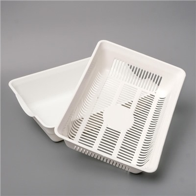 Туалет глубокий с сеткой 36×25×9 см, белый