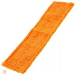 Насадка для плоской швабры, микрофибра 42х13 см