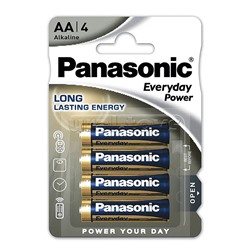 Батарейки алкалиновая Panasonic Everyday Power LR6EPS/4BP LR6 BL4