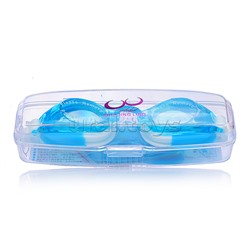 Очки для плавания "Цветные" в футляре