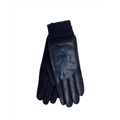 Элегантные демисезонные перчатки, цвет черный