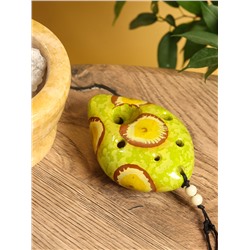 Сувенирный музыкальный инструмент свисток, 9.5×7×3.5 см, МИКС