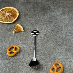 Ложка десертная из нержавеющей стали Magistro «Клевер», длина 12.5 см, цвет серебряный