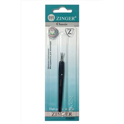 Zinger Триммер для удаления кутикулы / Classic SLC-703-B black logo#2, 89 мм KRISTALLER, 1110390