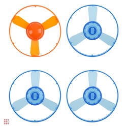 Запускалка вертушка "Динозаврик", 14,3х5,2х13,7см, 2 дизайна