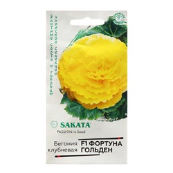 Семена Бегония "Фортуна Голден", ц/п,  F1, 4 шт. 1021742