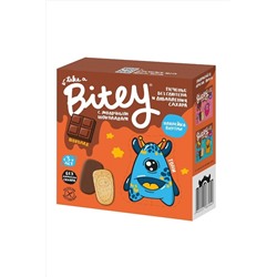 Печенье Bitey с глазурью "Шоколад" безглютеновое 125г ЭКОПРОДУКТЫ, 1184011