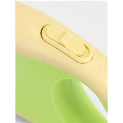 Рулетка - поводок для собак, лента 3 метра, зелёная