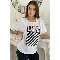 Футболка 8082 (Белый)