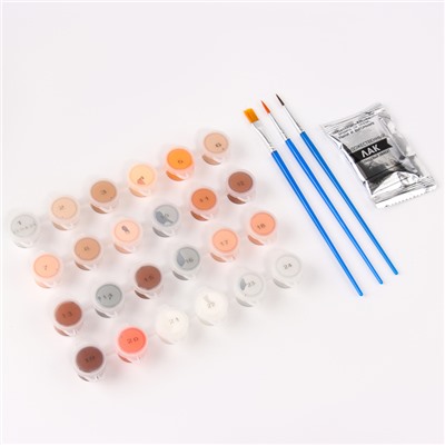 Картина по номерам на холсте с подрамником «Утренний котик», 40×50 см